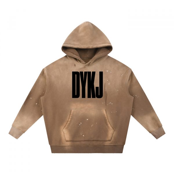 DO YOU KNOW JESUS? Vintage Washed Frayed Fleece Hoodie — 9
