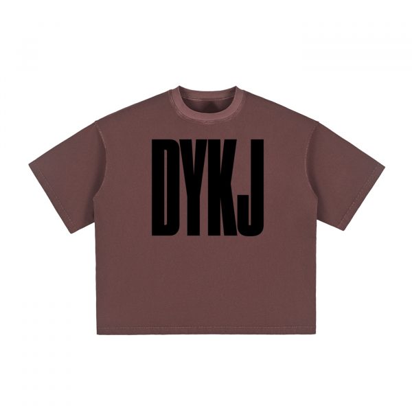 DYKJ Vintage Washed Boxy T-Shirt — 9