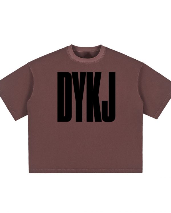 DYKJ Vintage Washed Boxy T-Shirt
