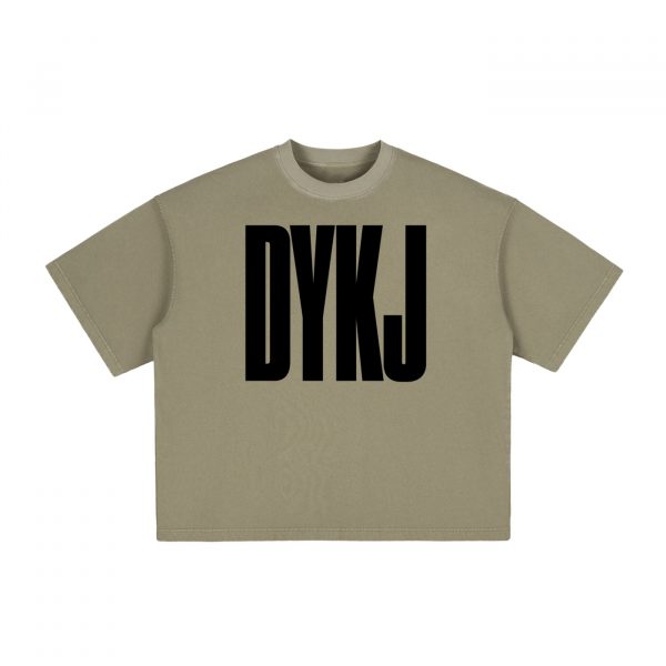 DYKJ Vintage Washed Boxy T-Shirt — 5