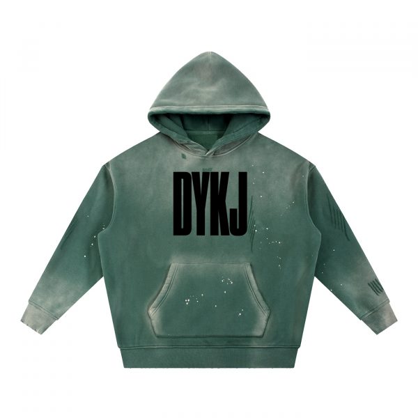 DO YOU KNOW JESUS? Vintage Washed Frayed Fleece Hoodie — 5