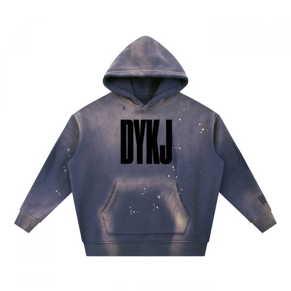 DO YOU KNOW JESUS? Vintage Washed Frayed Fleece Hoodie — 7