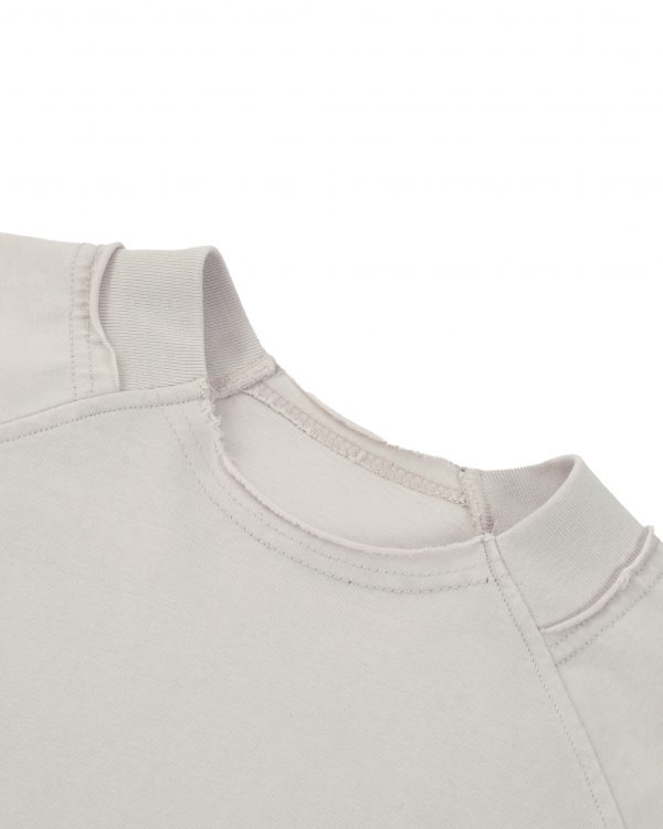 VIA DOLOROSA Vintage Washed Raglan Cotton T-Shirt